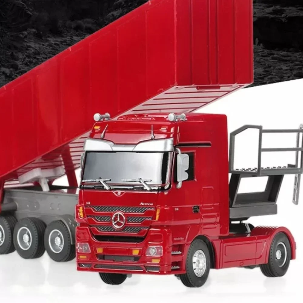 1/24 RC SEMI TRUCK WITH DUMP TRAILER